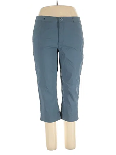 Pre-owned Eddie Bauer Casual Pants In Blue