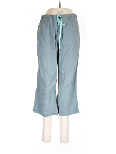 Pre-owned Eddie Bauer Casual Pants In Blue