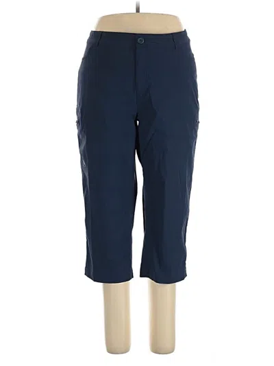 Pre-owned Eddie Bauer Casual Pants In Blue