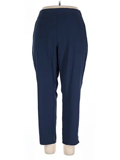 Pre-owned Eddie Bauer Casual Pants In Blue