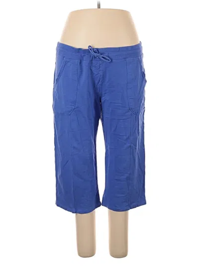 Pre-owned Eddie Bauer Casual Pants In Blue