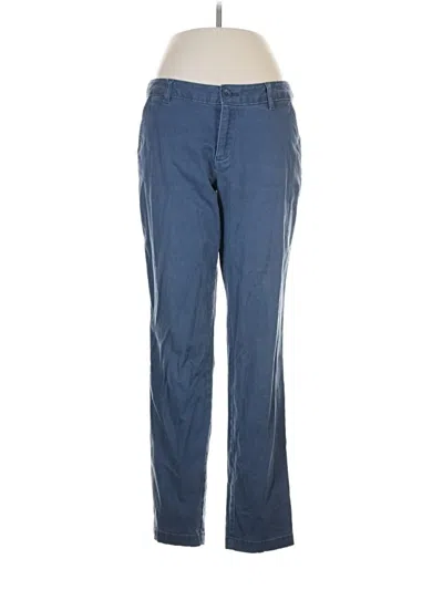 Pre-owned Eddie Bauer Casual Pants In Blue
