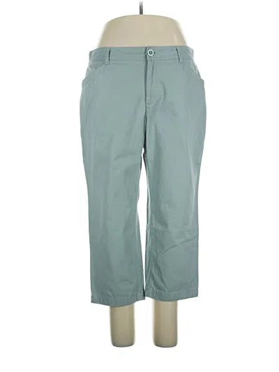 Pre-owned Eddie Bauer Casual Pants In Blue