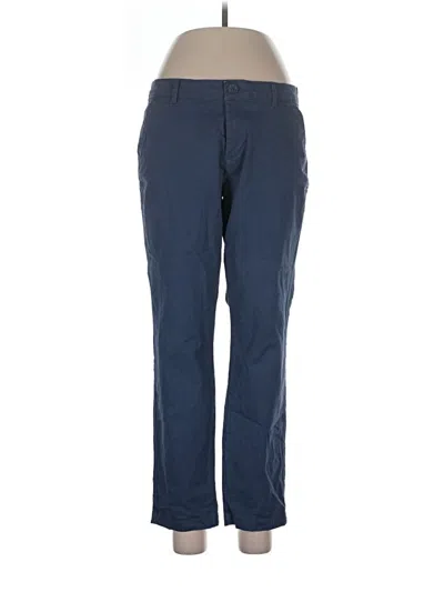 Pre-owned Eddie Bauer Casual Pants In Blue