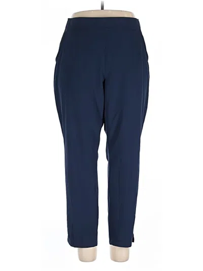 Pre-owned Eddie Bauer Casual Pants In Blue