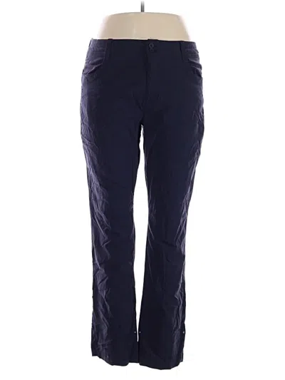 Pre-owned Eddie Bauer Casual Pants In Blue