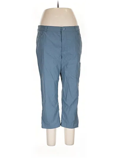 Pre-owned Eddie Bauer Casual Pants In Blue