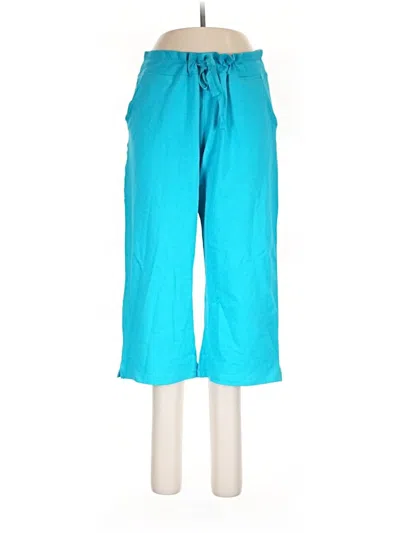 Pre-owned Eddie Bauer Casual Pants In Blue