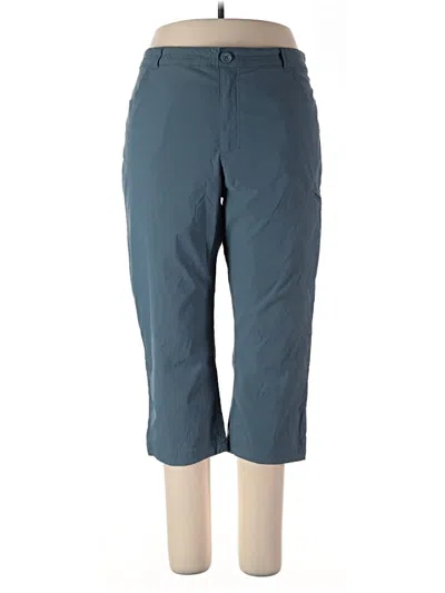 Pre-owned Eddie Bauer Casual Pants In Blue