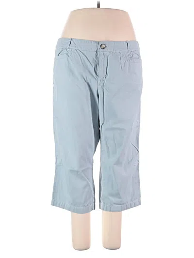 Pre-owned Eddie Bauer Casual Pants In Blue