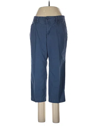 Pre-owned Eddie Bauer Casual Pants In Blue