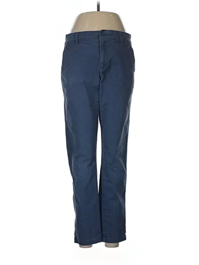 Pre-owned Eddie Bauer Casual Pants In Blue