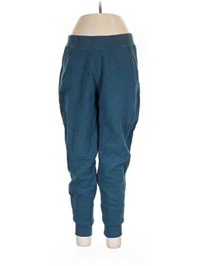 Pre-owned Eddie Bauer Casual Pants In Blue