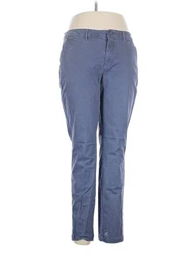 Pre-owned Eddie Bauer Casual Pants In Blue
