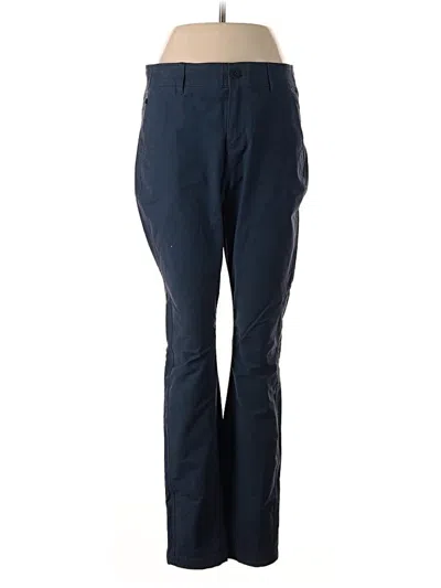 Pre-owned Eddie Bauer Casual Pants In Blue