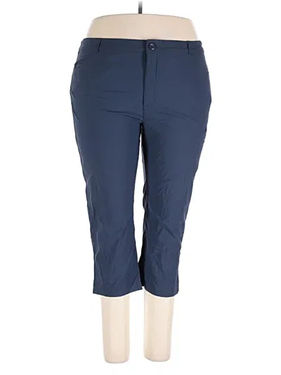 Pre-owned Eddie Bauer Casual Pants In Blue