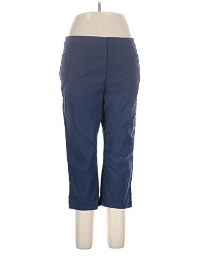 Pre-owned Eddie Bauer Casual Pants In Blue