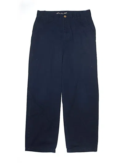Pre-owned Eddie Bauer Kids' Casual Pants In Blue