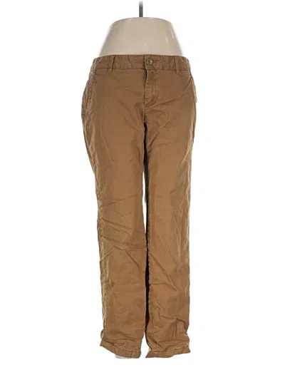 Pre-owned Eddie Bauer Casual Pants In Brown