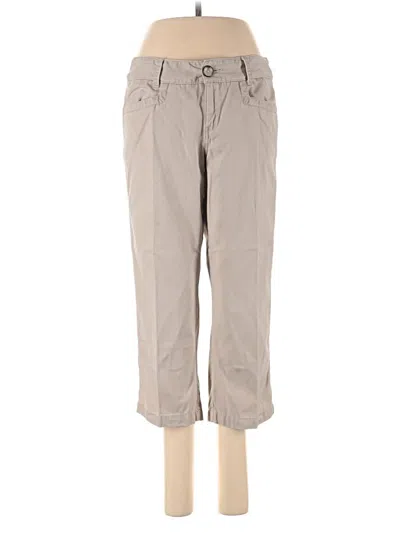 Pre-owned Eddie Bauer Casual Pants In Brown