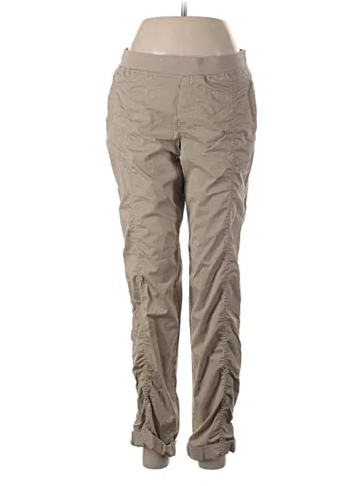 Pre-owned Eddie Bauer Casual Pants In Brown