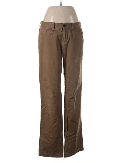 Pre-owned Eddie Bauer Casual Pants In Brown
