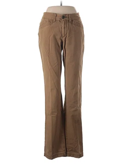 Pre-owned Eddie Bauer Casual Pants In Brown