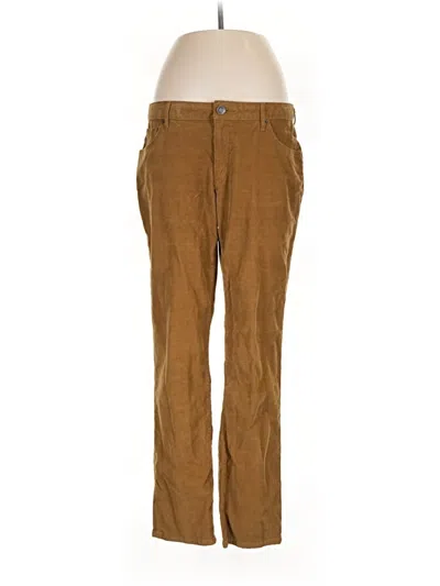 Pre-owned Eddie Bauer Casual Pants In Brown