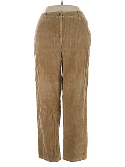 Pre-owned Eddie Bauer Casual Pants In Brown