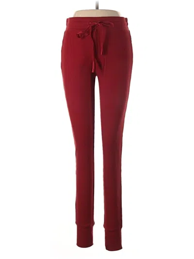 Pre-owned Eddie Bauer Casual Pants In Burgundy