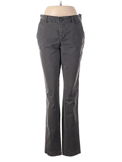 Pre-owned Eddie Bauer Casual Pants In Gray