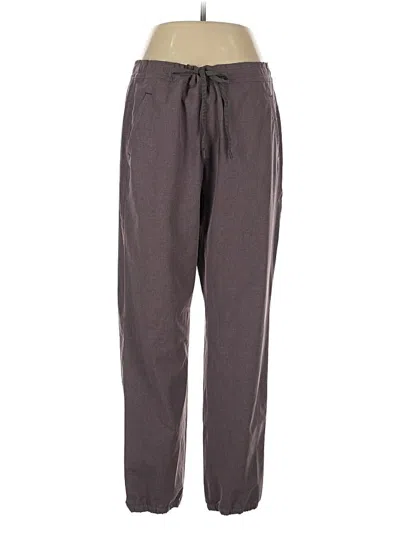 Pre-owned Eddie Bauer Casual Pants In Gray