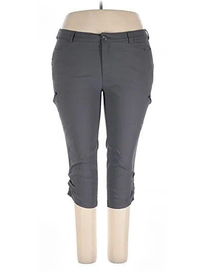 Pre-owned Eddie Bauer Casual Pants In Gray