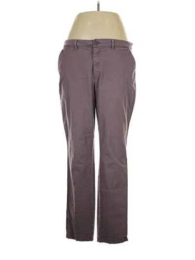 Pre-owned Eddie Bauer Casual Pants In Gray