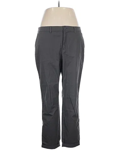 Pre-owned Eddie Bauer Casual Pants In Gray