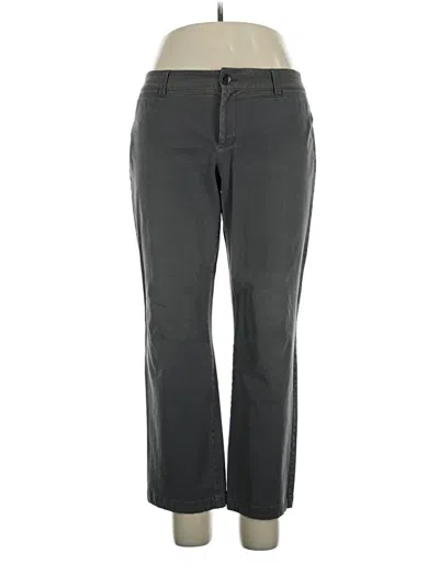 Pre-owned Eddie Bauer Casual Pants In Gray