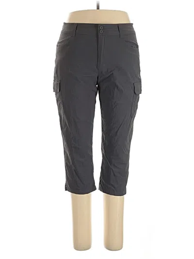 Pre-owned Eddie Bauer Casual Pants In Gray