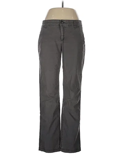 Pre-owned Eddie Bauer Casual Pants In Gray