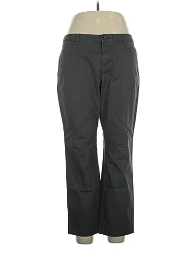 Pre-owned Eddie Bauer Casual Pants In Gray