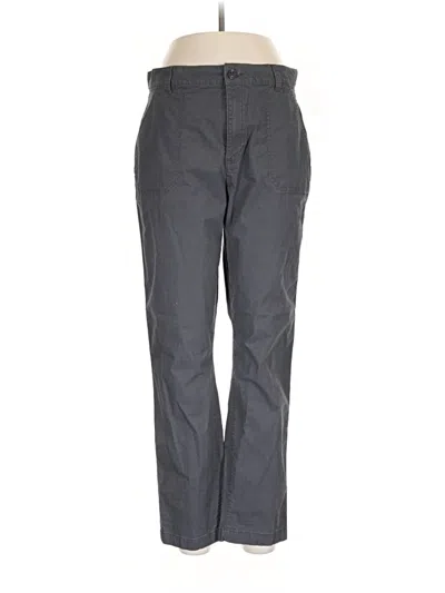 Pre-owned Eddie Bauer Casual Pants In Gray