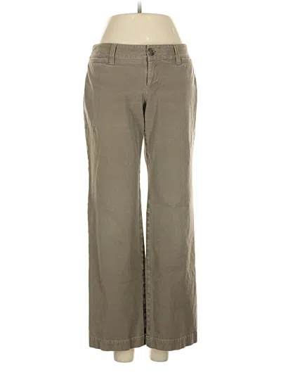 Pre-owned Eddie Bauer Casual Pants In Green