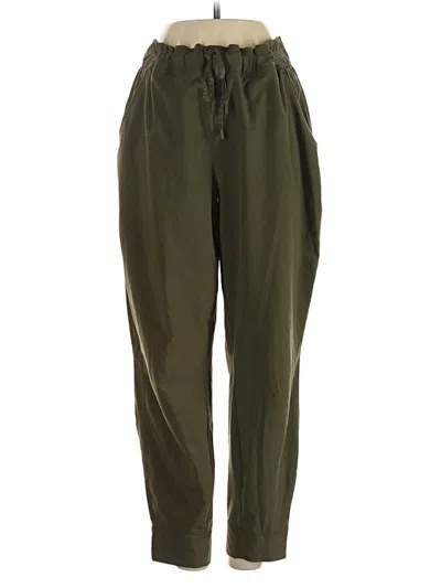 Pre-owned Eddie Bauer Casual Pants In Green