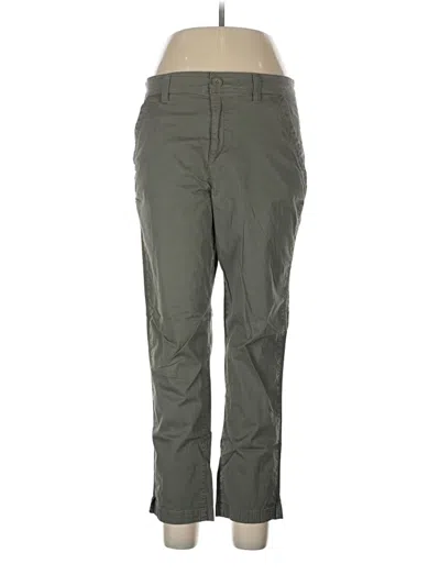 Pre-owned Eddie Bauer Casual Pants In Green