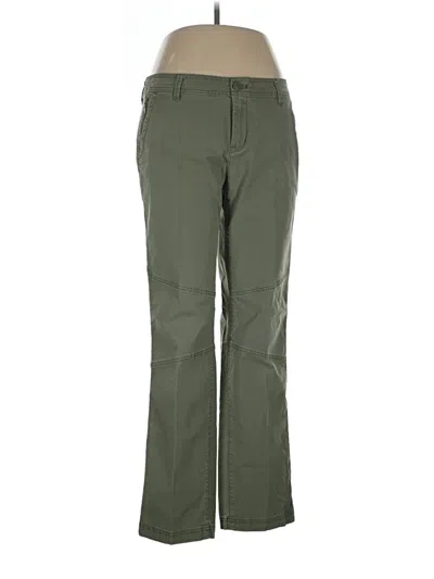 Pre-owned Eddie Bauer Casual Pants In Green