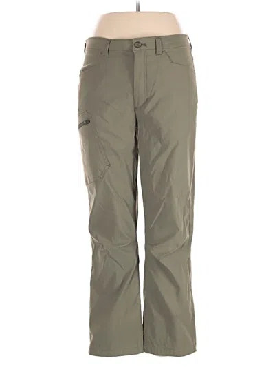 Pre-owned Eddie Bauer Casual Pants In Green