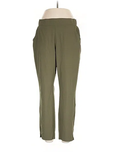 Pre-owned Eddie Bauer Casual Pants In Green