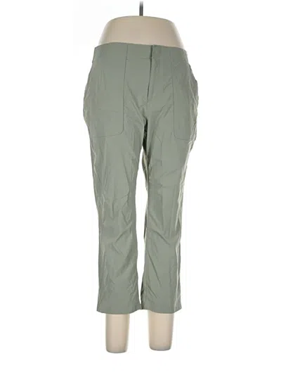 Pre-owned Eddie Bauer Casual Pants In Green