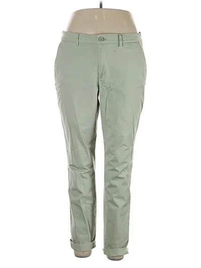 Pre-owned Eddie Bauer Casual Pants In Green