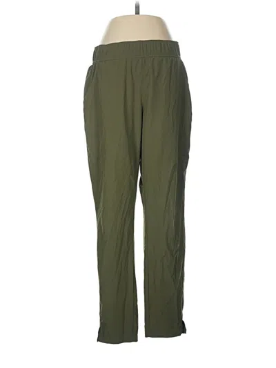 Pre-owned Eddie Bauer Casual Pants In Green