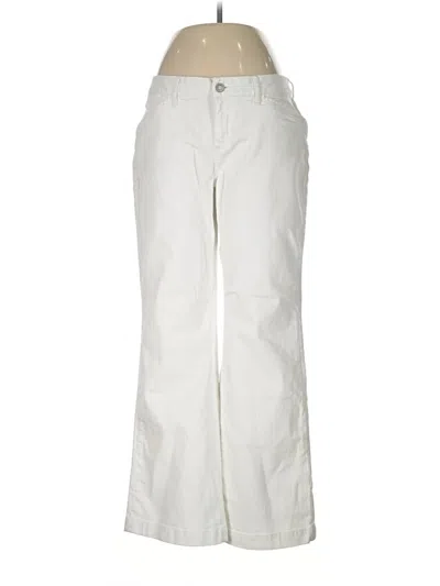 Pre-owned Eddie Bauer Casual Pants In Ivory